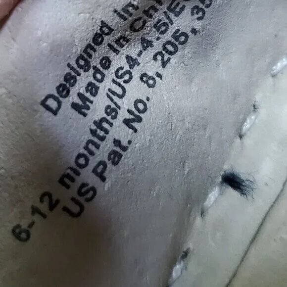 Pediped Franklin Navy/Gray Boy Shoes SZ 6-12 Months - Picture 8 of 12